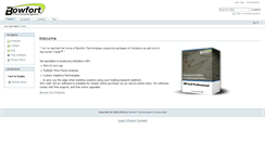 Desktop Screenshot of bowfort.com